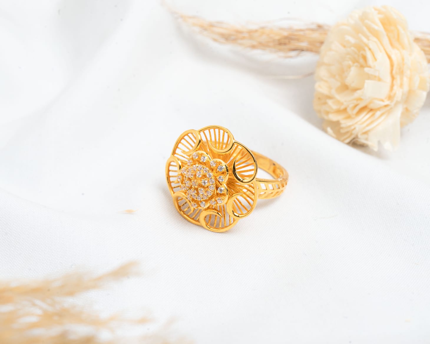 Gold Rings (22k) - Shagoon Jewellers Nepal