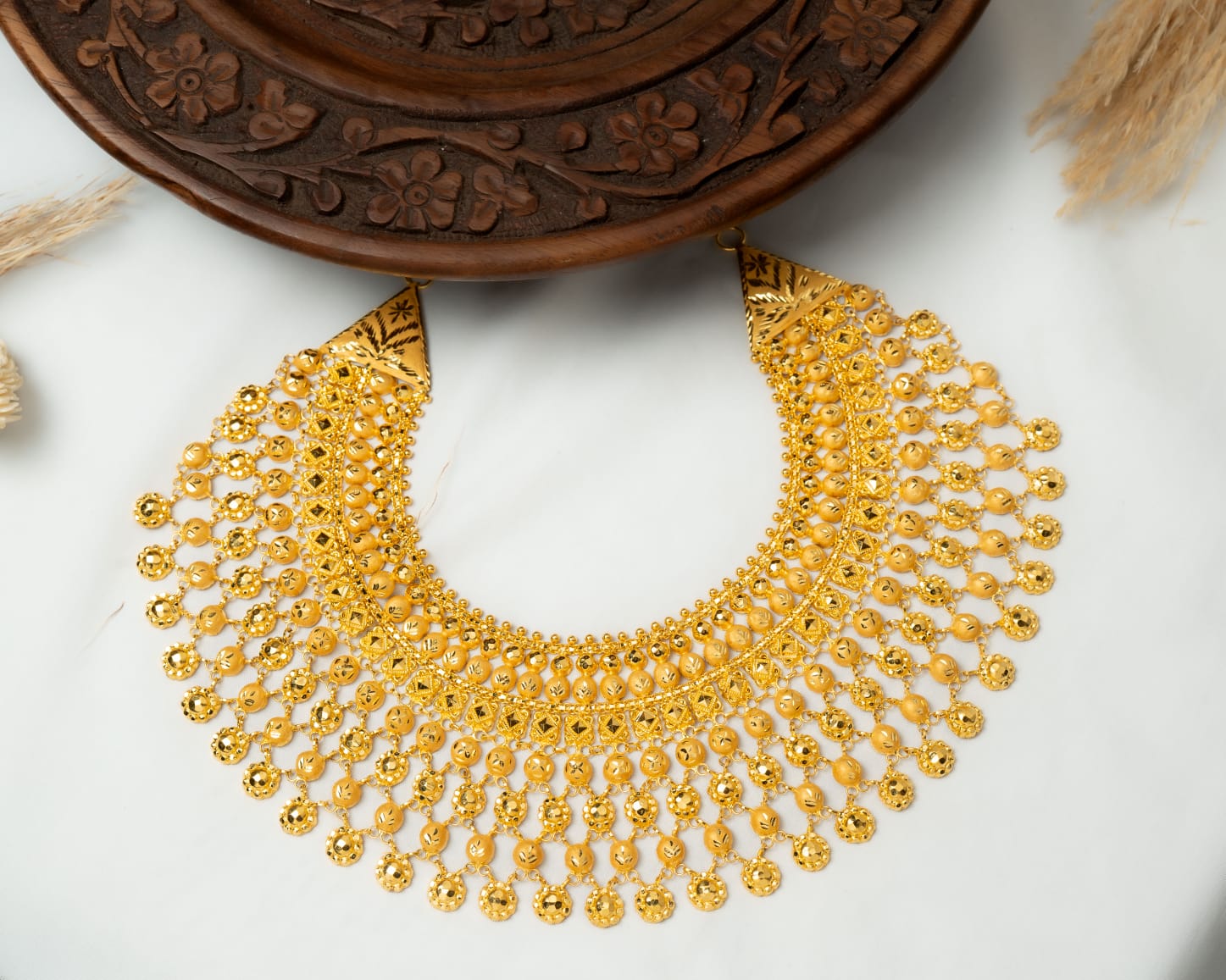 Gold Necklace(24k) - Shagoon Jewellers Nepal